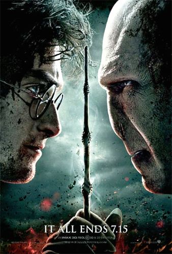 harry potter and the deathly hallows poster part 2. The poster features Harry
